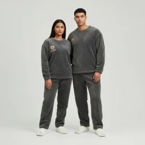 Pyjama Couple en Polaire – Couple Cozy