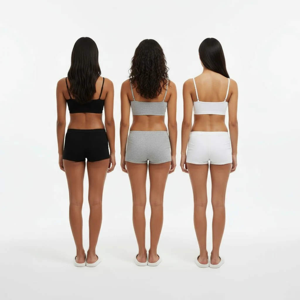 Brassière Bretelle Fine (Lot de 3) – Lingerie Libre – Image 2