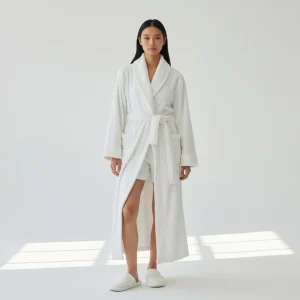 Peignoir Long Velours Femme Doux & Chaud – Cocon Velours